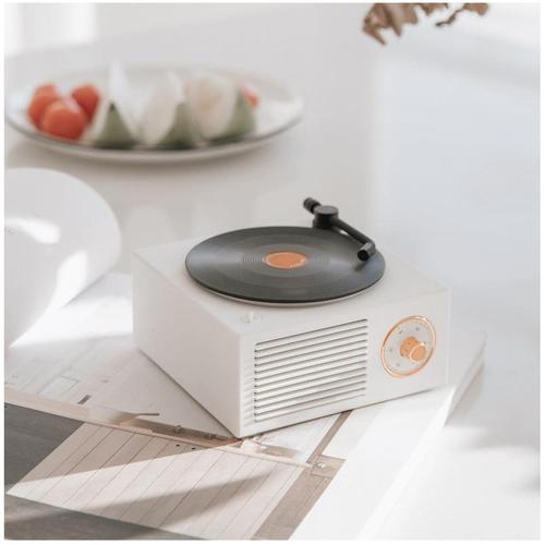 Wireless Mini Portable Retro Phonograph Bluetooth-Compatible Speaker-1-ZCA-Home-Tech-Supply