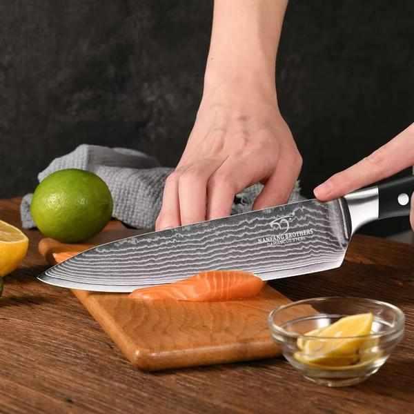 8” Premium 67-Layer Damascus Chef/Sashimi Knife – ABS Handle, Gift Box-ZCA Electronic & Home Supply-ZCA-Home-Tech-Supply