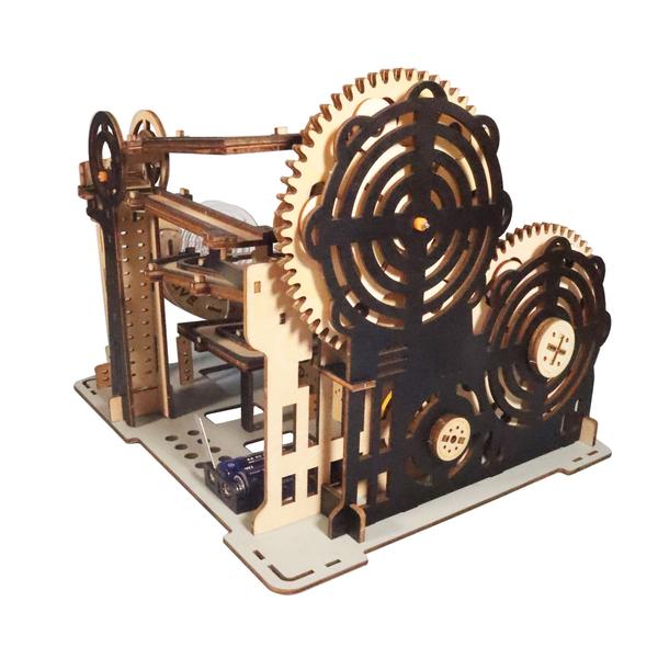 MUSIC PARK 3d Wooden Puzzle Hand Whale Music Box-1-ZCA-Home-Tech-Supply