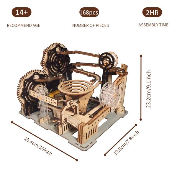 MUSIC PARK 3d Wooden Puzzle Hand Whale Music Box-1-ZCA-Home-Tech-Supply