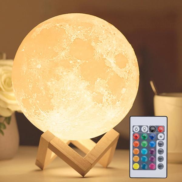 Moon Lamp Night Light with Remote and Dock Stand-1-ZCA-Home-Tech-Supply