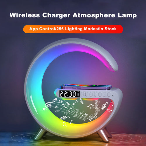 Mood-Boosting G Lamp - App Control, Speaker, Charger, Glow